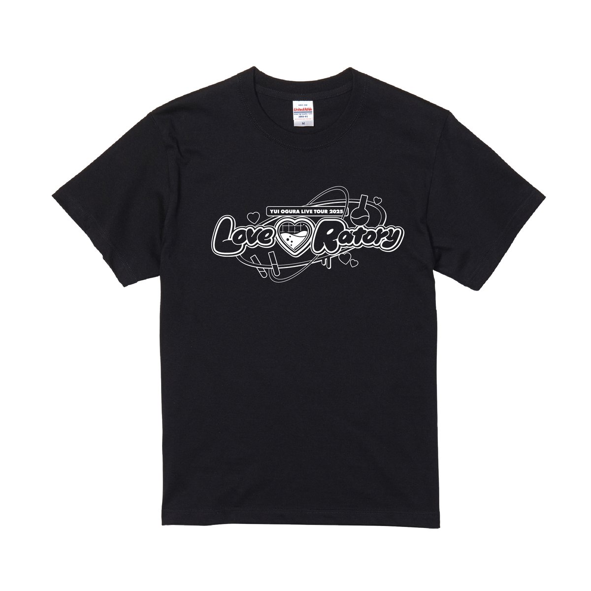Tシャツ BLACK | 小倉 唯 OFFICIAL ONLINE SHOP
