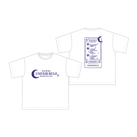 「ひとりごと」リリースツアーTシャツ　WHITE