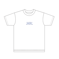 a piece of jewelry tour Tee（WHITE）