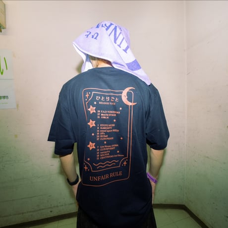 「ひとりごと」リリースツアーTシャツ　NAVY