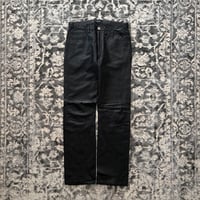 00s BURBERRY BLACK LABEL Sheep Leather Pants