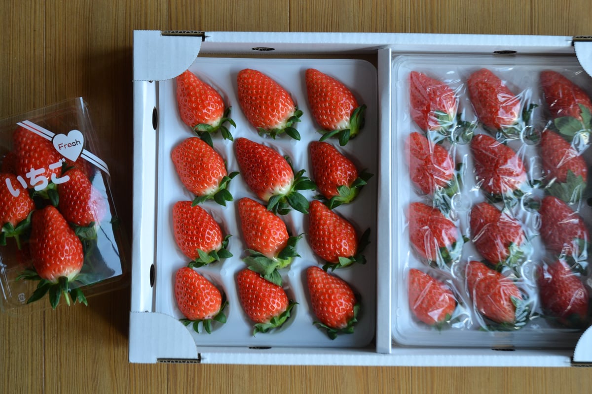 いちご（章姫） | お米と苺の多湖農園