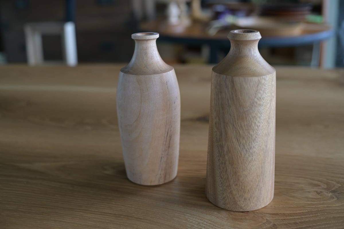 一輪挿し ドライフラワー用 【樹種】カエデ クスノキ | idea wood craft