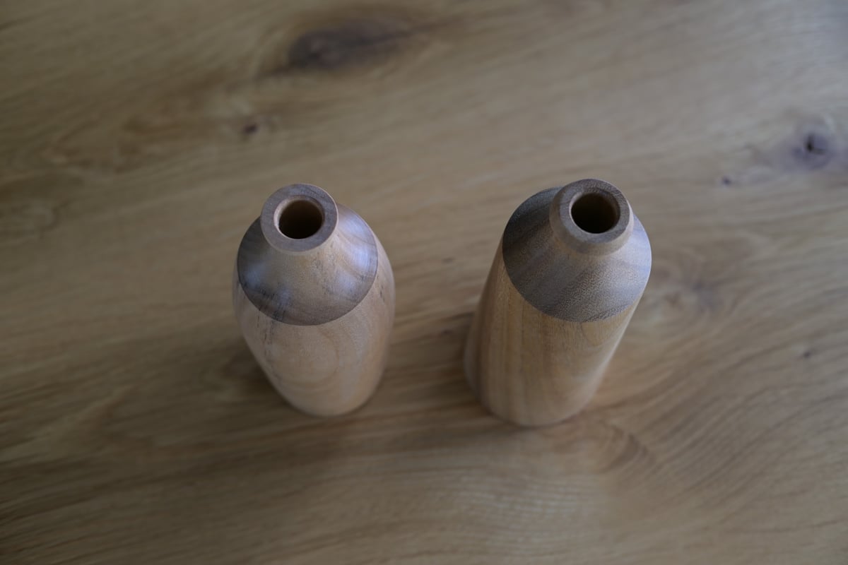 一輪挿し ドライフラワー用 【樹種】カエデ クスノキ | idea