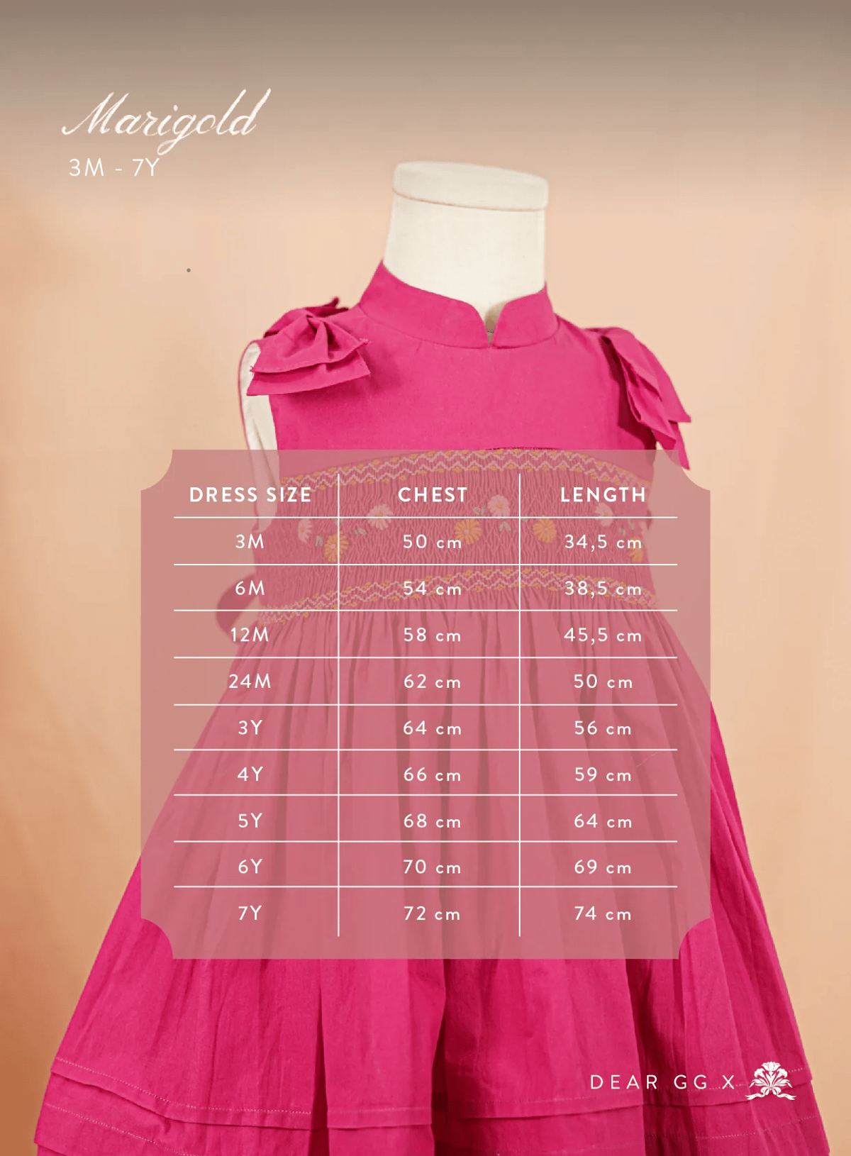 即納】【6Yのみ】MARIGOLD DRESS 【DearGG】 | Kids MuMu