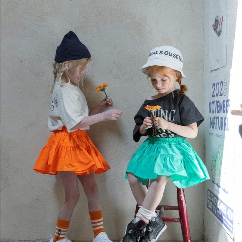 即納】【green/blue】Summer P-skirt 【Wonny Ribbon】 | 即納】【green/blue】Summer P-skirt 【Wonny Ribbon】 |