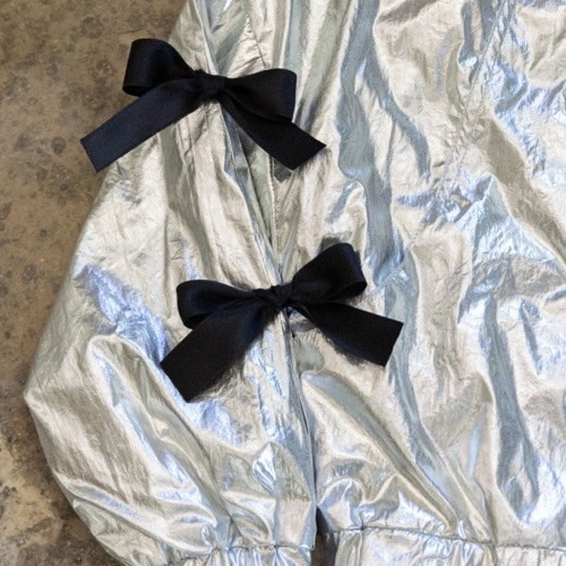 即納】【L(105-115)のみ】Silver jacket 【Wonny Ribbon】