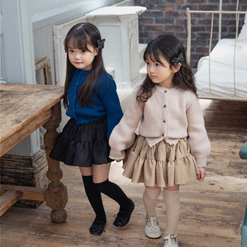 即納】【creamy purple/light brwon】Julie skirt 【Won 即納】【creamy purple/light brwon】Julie skirt 【Won