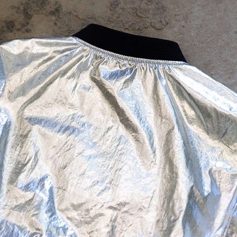 即納】【L(105-115)のみ】Silver jacket 【Wonny Ribbon】