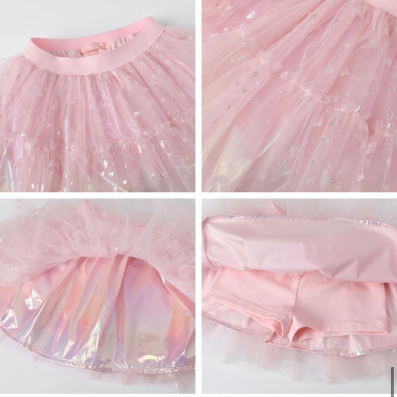即納】【whiteS,pinkLのみ】Bonbon Tutu Skirt【kiang】 |