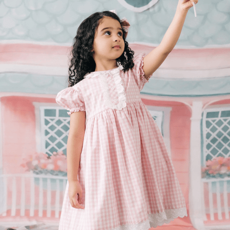 最終価格　【美品】　DearGG FARAH DRESS ピンク　5Y 110 CATEGORY dearGG | Kids MuMu