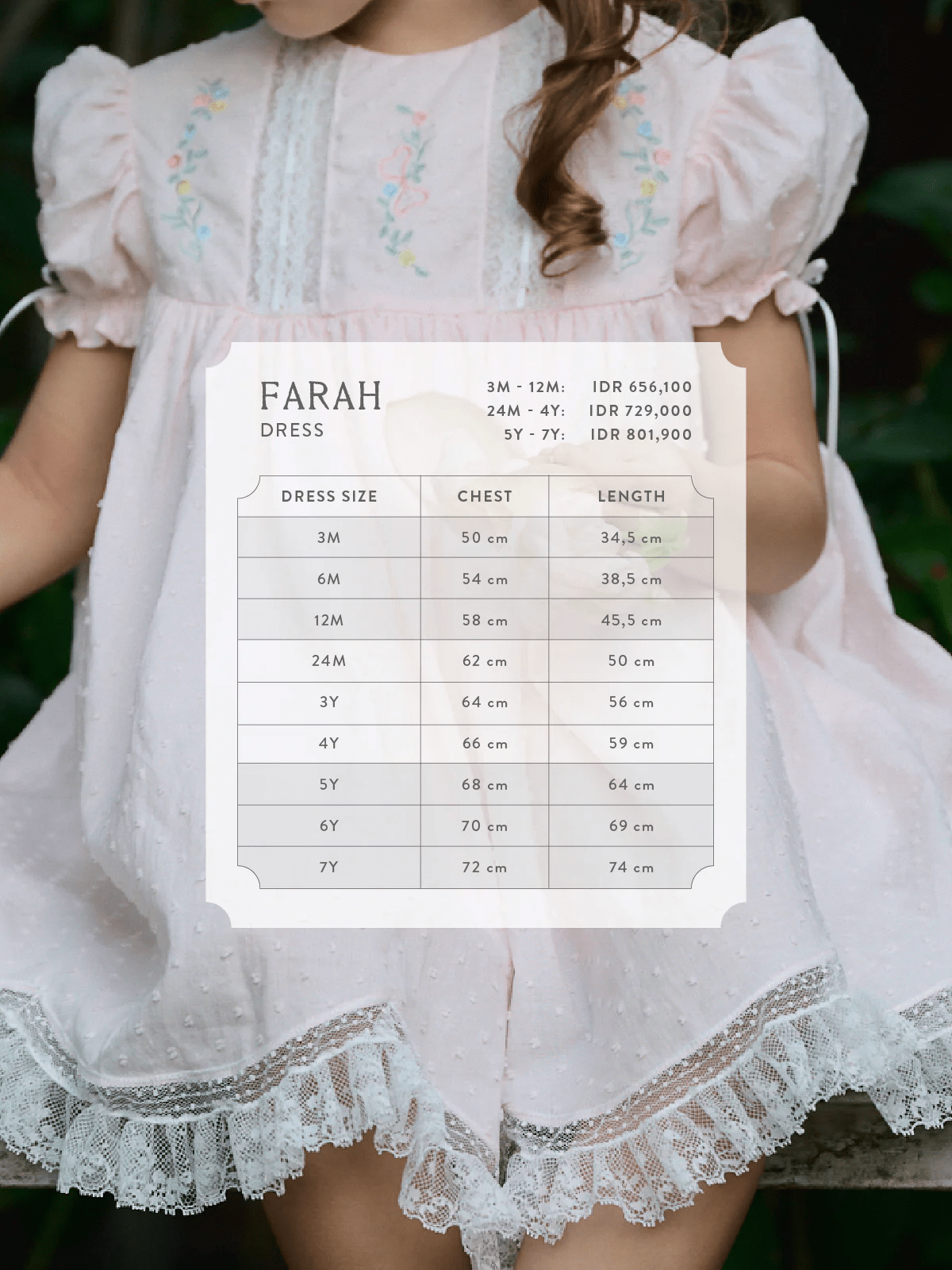 最終価格　【美品】　DearGG FARAH DRESS ピンク　5Y 110 即納】【3Yのみ】 FARAH DRESS 【DearGG】 | Kids MuMu