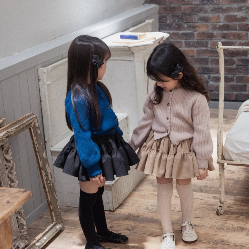 即納】【creamy purple/light brwon】Julie skirt 【Won 即納】【creamy purple/light brwon】Julie skirt 【Won
