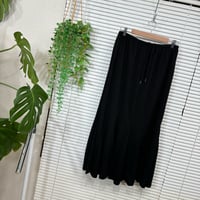 2606-1033】A'lmarl】黒◇リブ マーメイドSkt