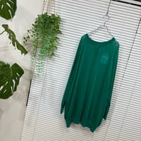 2606-1073】A'lmarl】緑◇シャリ感 オリジナルロゴプリカーデ税込6390