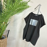 2606-1111】A'lmarl】チャコール◇接触冷感 箔プリントロゴちゅに税込5950