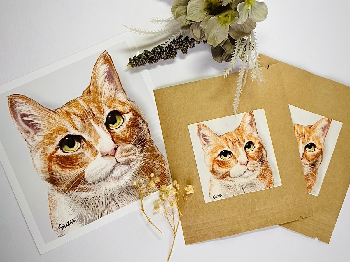 うちの子似顔絵×オリジナルドリップバッグセット | ダックビルコーヒー