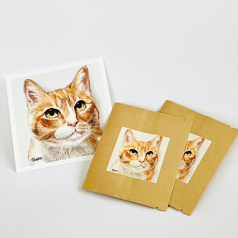 うちの子似顔絵×オリジナルドリップバッグセット | ダックビルコーヒー