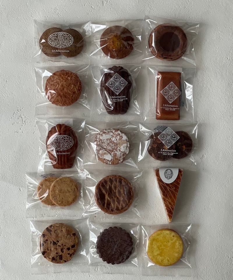 15個入り焼き菓子詰め合わせ | Les Alternatives
