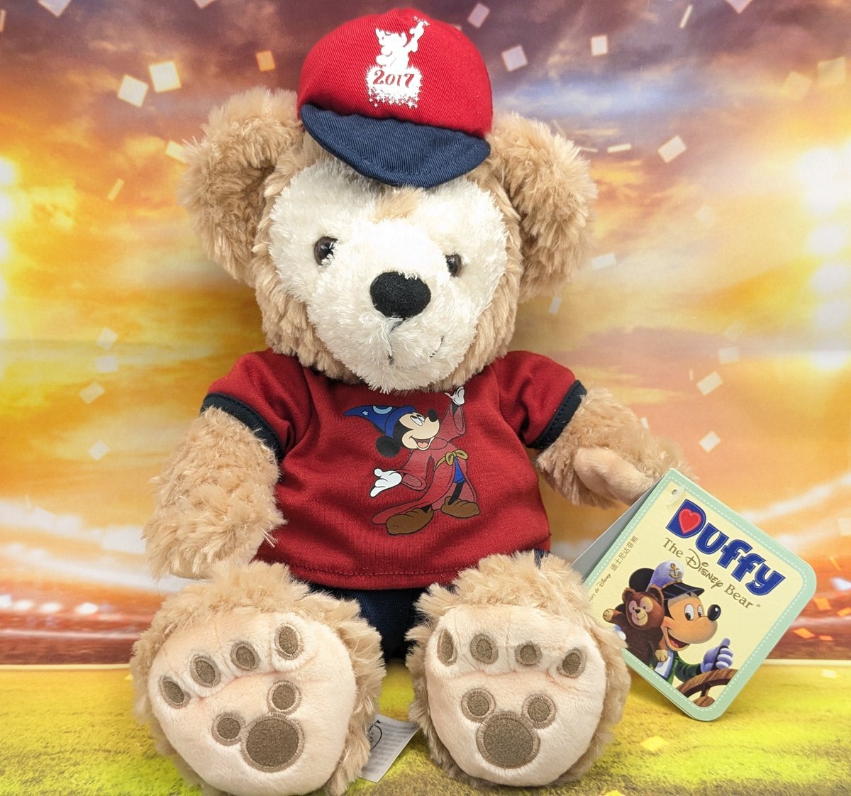 ディズニー カリフォルニア ディズニー限定 ダッフィ ぬいぐるみ タグ