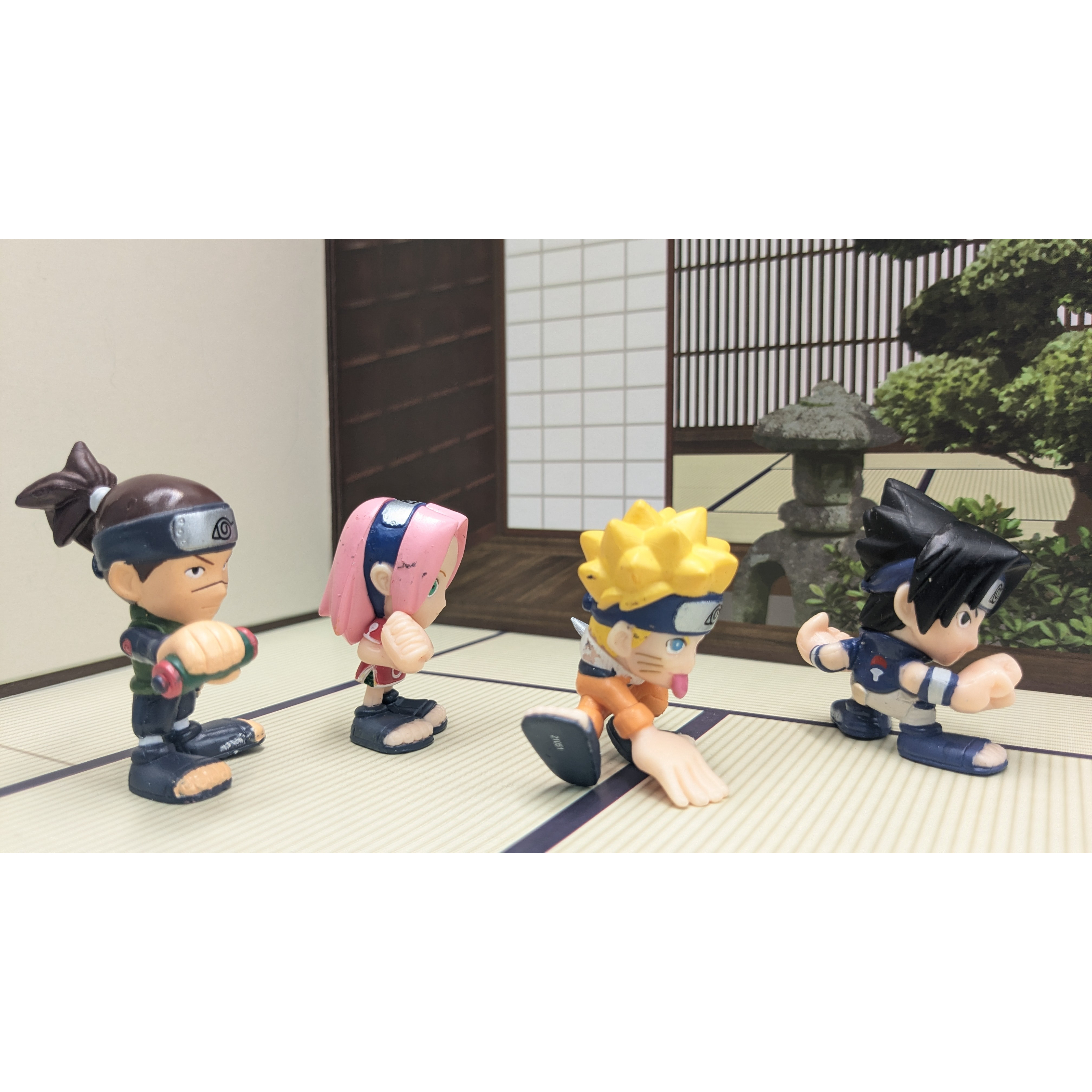 NARUTO ナルト ミニフィギュア 4種セット | よしつねの秘密基地