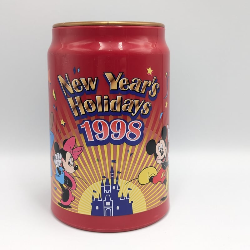 ディズニー 缶 ディズニー 15周年 スーベニアカップ ジョッキ レトロ 1998年 ミッキー