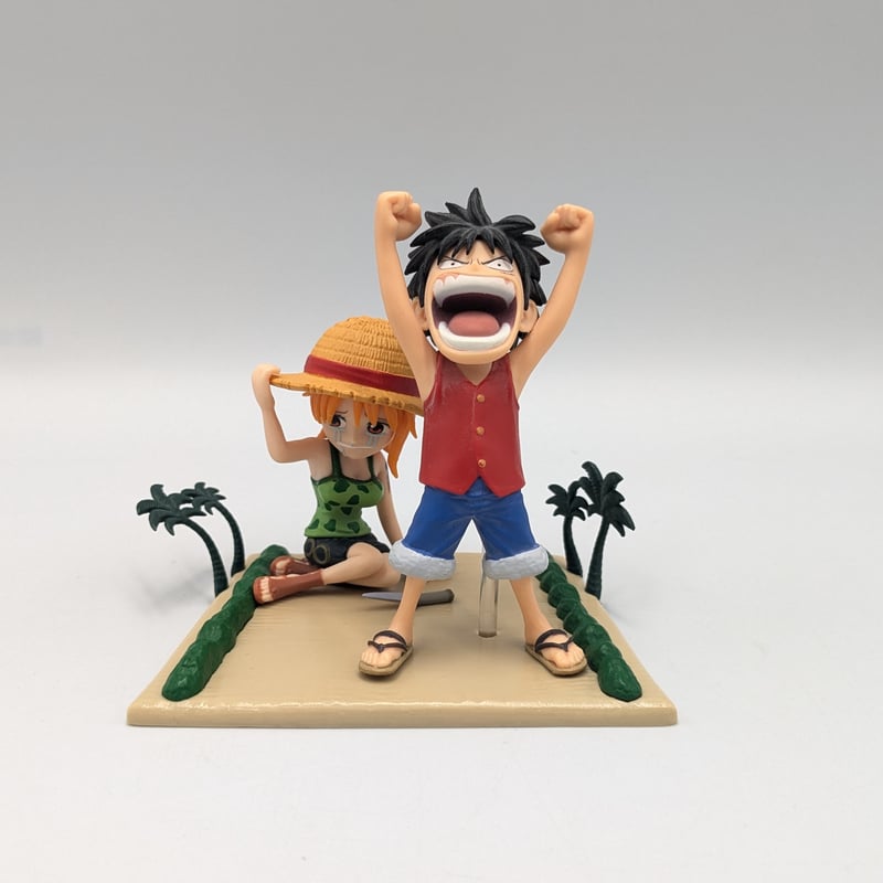 ONE PIECE ワンピース ジオラマ フィギュア ルフィ & ナミ 「当たり前 ONE PIECE ワンピース ジオラマ フィギュア ルフィ & ナミ 「当たり前