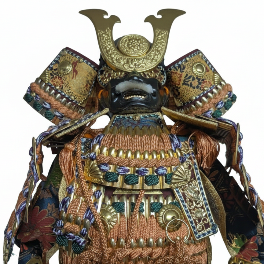 五月人形 鎧飾り 奉納鎧 10号 豪華絢爛 伝統工芸品 鎧兜 武将 越山作