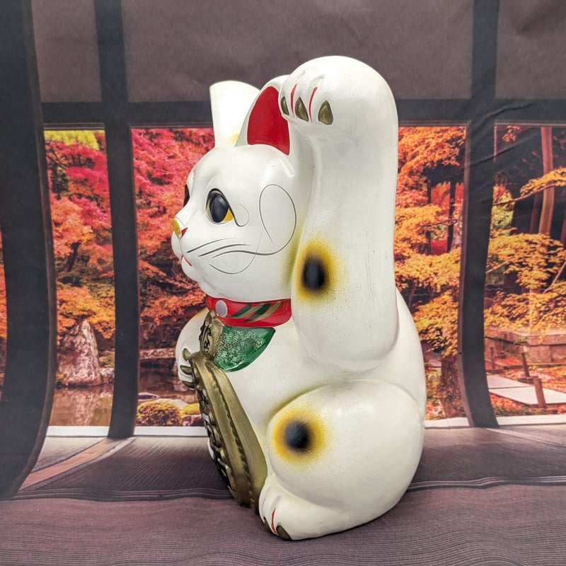木製／招き猫／置物／縁起物／希少／アンティーク／ヴィンテージ 木製／招き猫／置物／縁起物／希少／アンティーク／ヴィンテージ
