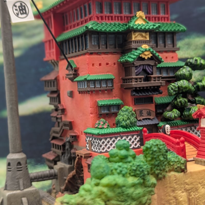 ジブリパーク限定 建物シリーズ 千と千尋の神隠し 油屋 ジオラマ