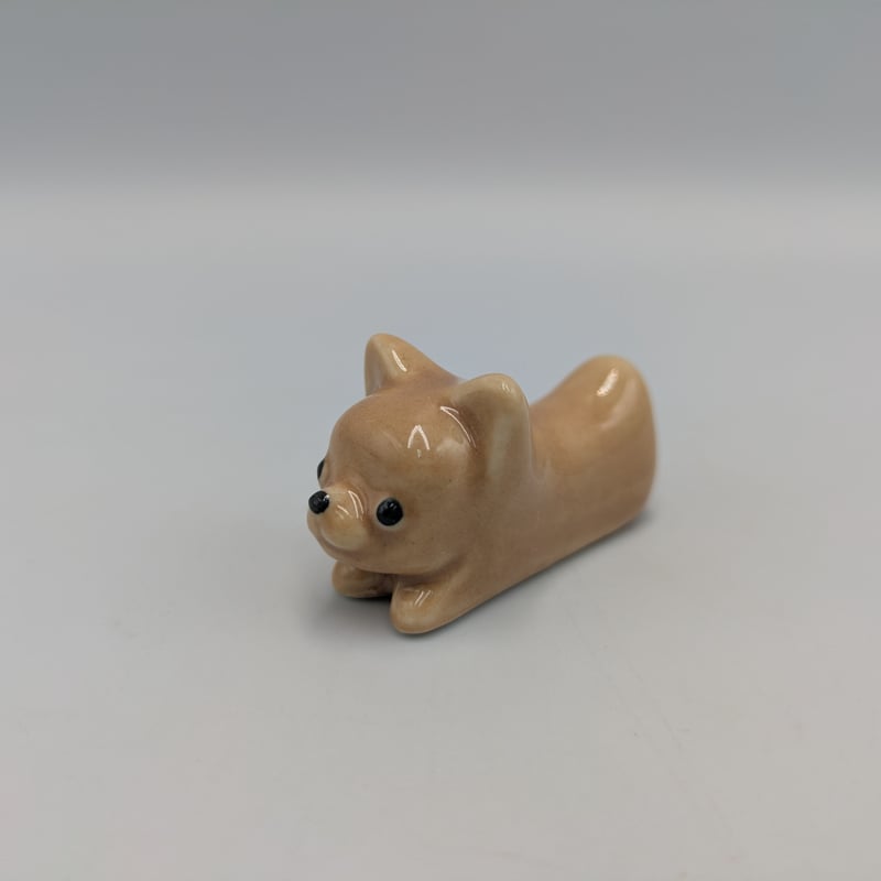 陶器製 箸置き 犬 置物 | よしつねの秘密基地