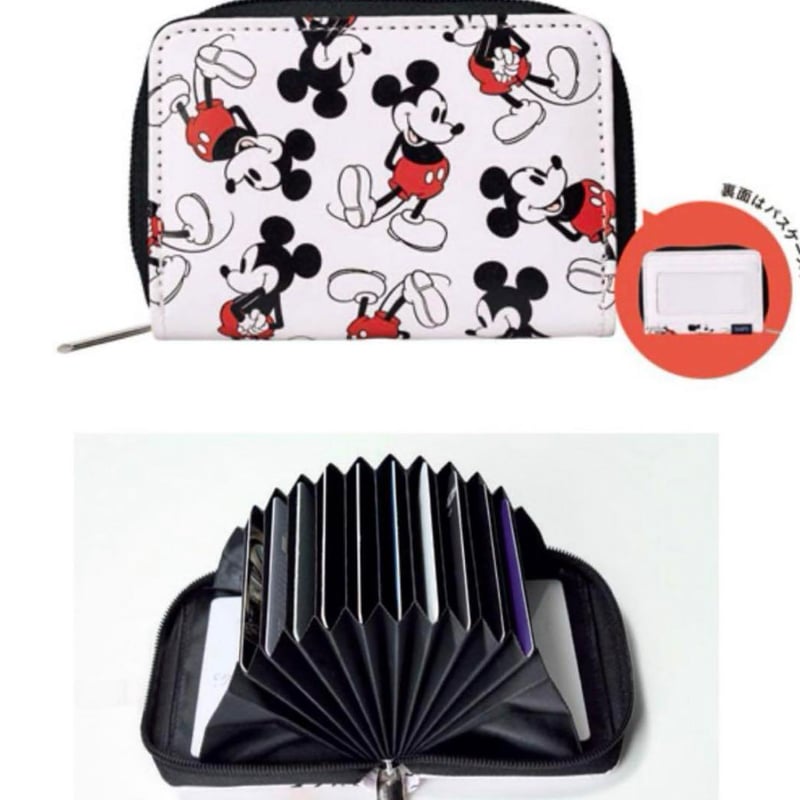 SHIPS シップス ディズニー ミッキー じゃばら カードケース | よし