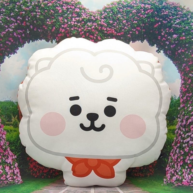 BT21 RJ JIN ジン ダイカットクッション フェイスクッション | よし