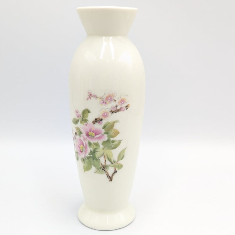 vintage flower vase 昭和レトロ　花瓶　花器　フラワーベース 花瓶 フラワーベース アンティーク レトロ 花 鳥 2 | よしつねの秘密基地