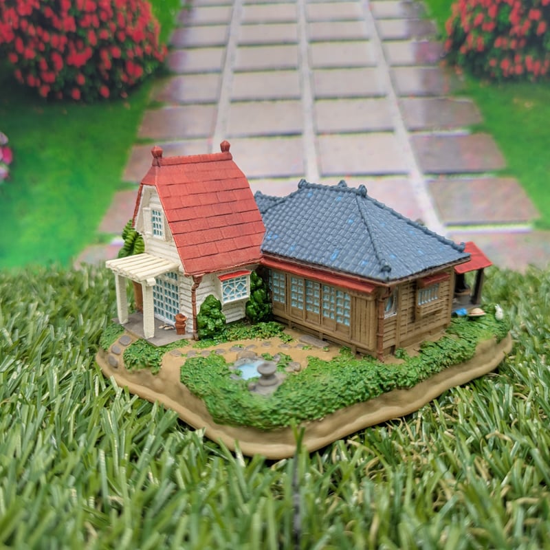 スタジオジブリ となりのトトロ 草壁家 サツキとメイの家 ジオラマフィギュア 623914194.jpg?1554892498