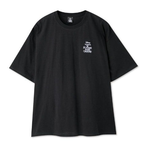 ナイトメアビフォアクリスマス 半袖Tシャツ ステンドグラス L ディズニー 黒 ディズニー・アニメーション映画 『ナイトメアー・ビフォア