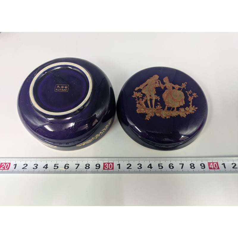 九谷焼 陶器製 小物入れ 丸型 | よしつねの秘密基地