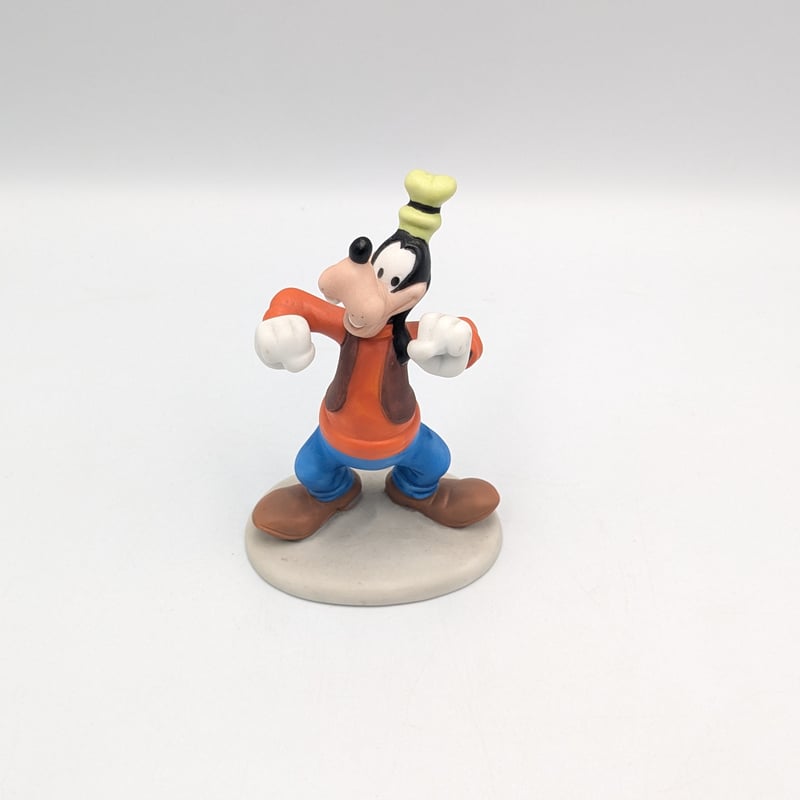 ディズニー グーフィー フィギュア 置物 レトロ Disney サンキョー