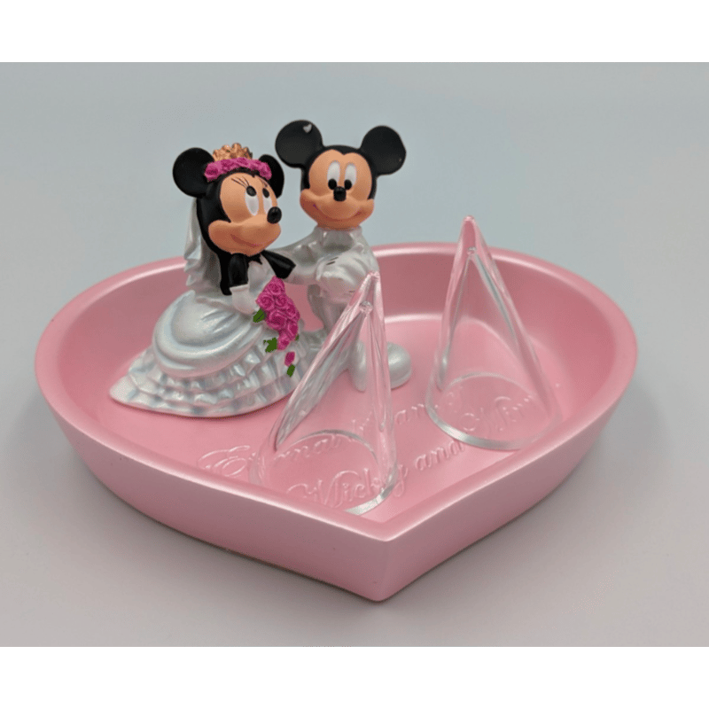 ディズニー ウェディング アクセサリートレイ ミッキー ミニー リング