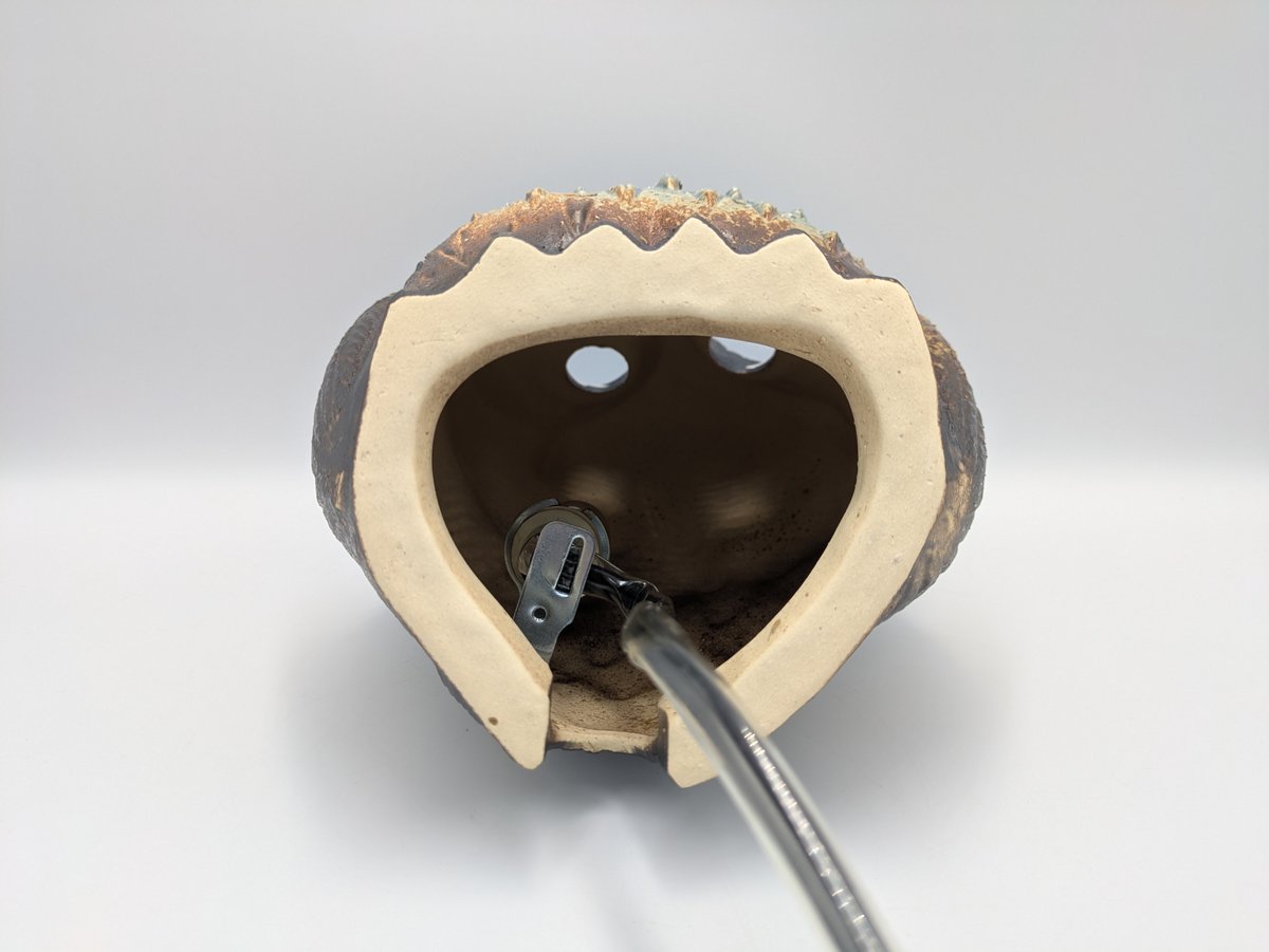 信楽焼 フクロウ 福子の灯り 梟 ふくろう 陶器製 室内照明 インテリア 