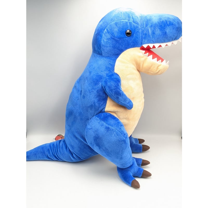 恐竜時代 肉祭りでフィバー ティラノサウルス ぬいぐるみ | よしつねの