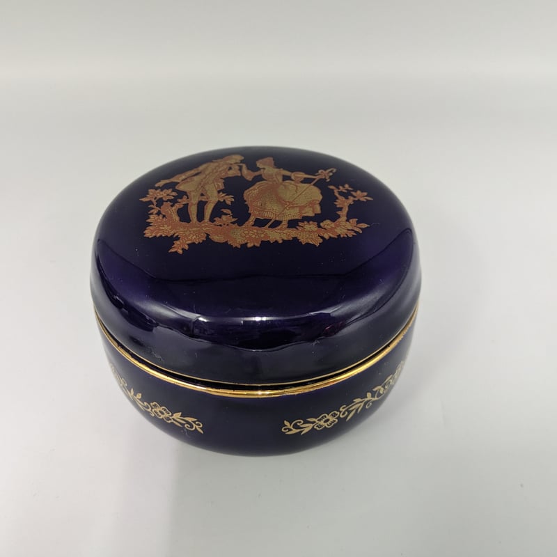 九谷焼 陶器製 小物入れ 丸型 | よしつねの秘密基地