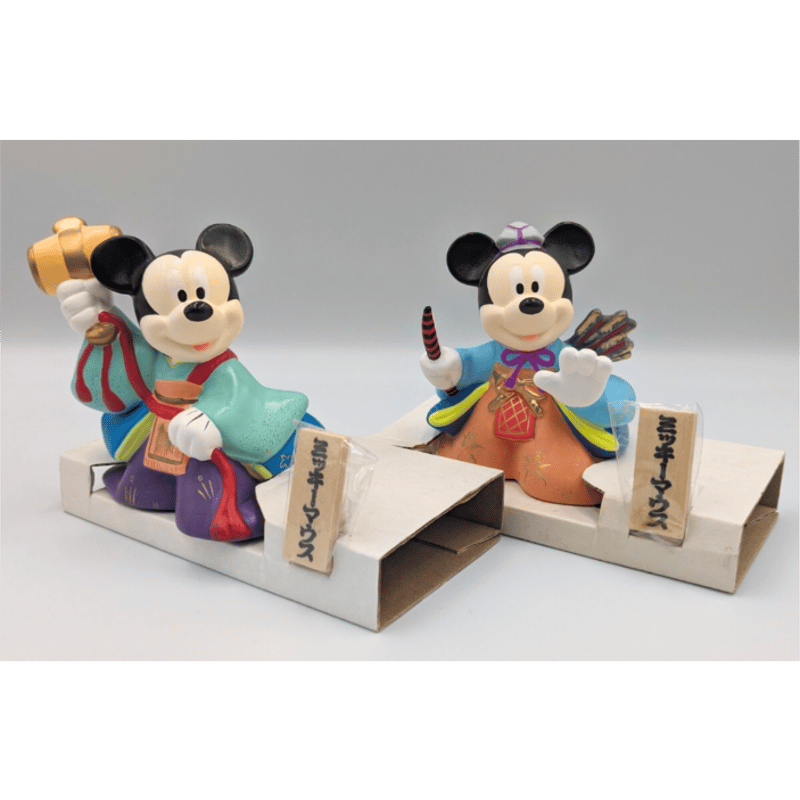 ディズニー ミッキーマウス 五月人形 吉徳 小槌 弓 2種セット