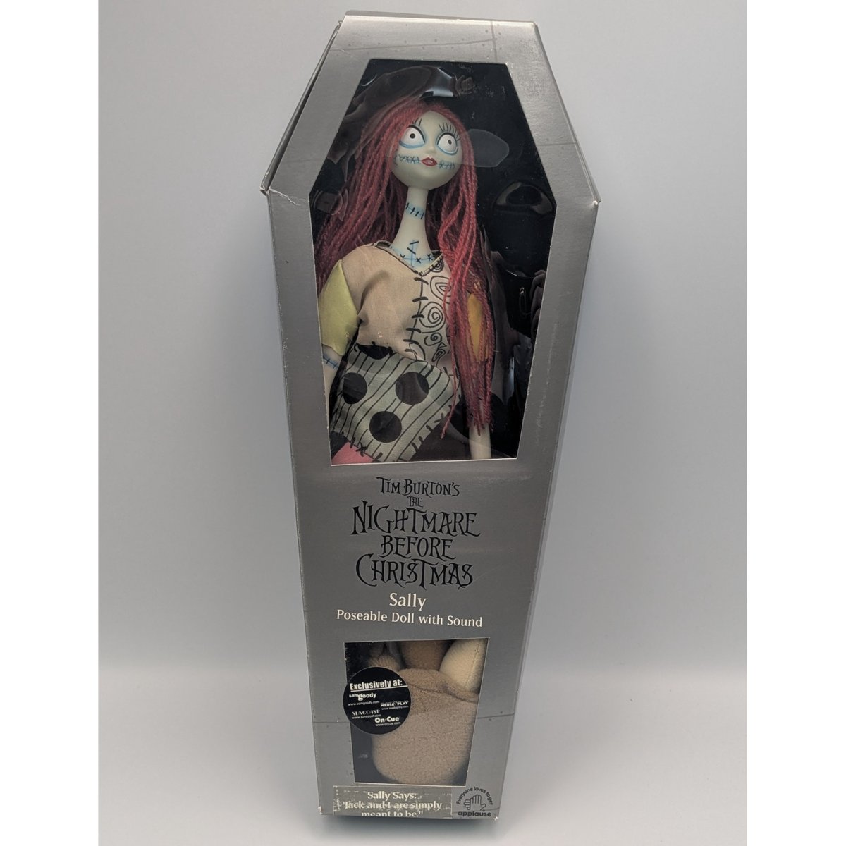 希少　ナイトメアビフォアクリスマス　サリー　poseable Doll ディズニー ナイトメア・ビフォア・クリスマス サリー Poseable Doll