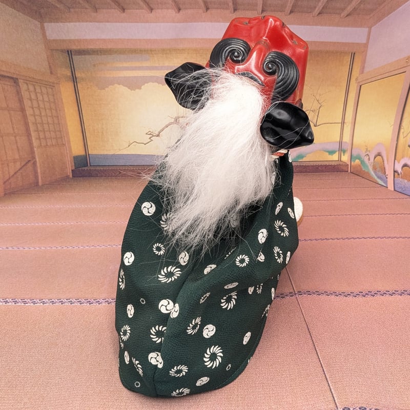 縁起物 獅子舞 貯金箱 ダンシング獅子舞 置物 レトロ | よしつねの秘密基地