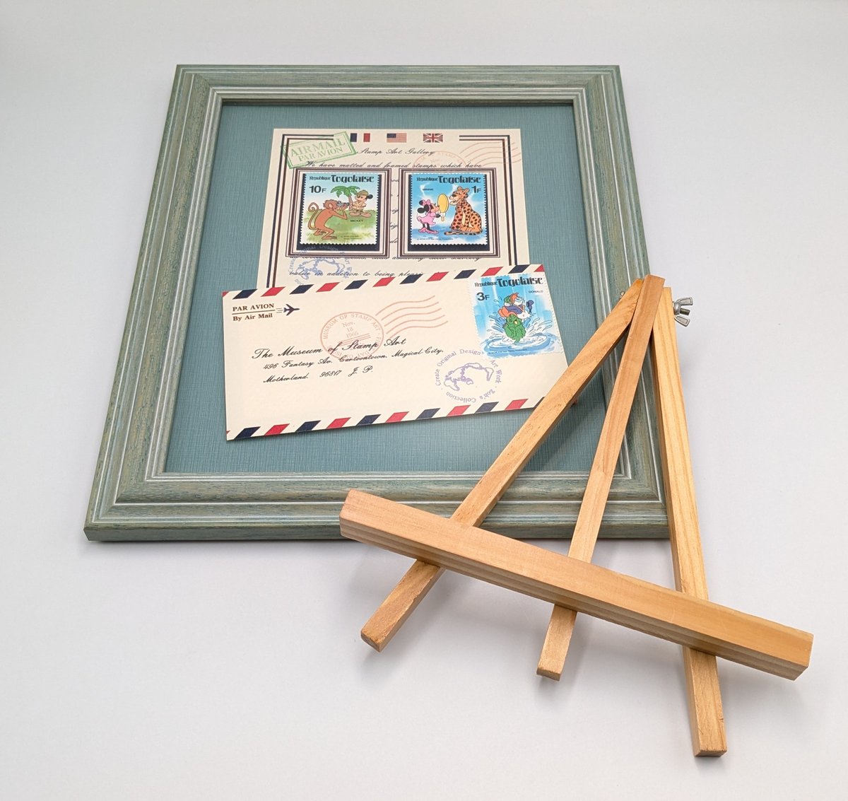 ディズニー スタンプアートギャラリー ミッキー ミニー ドナルドダック