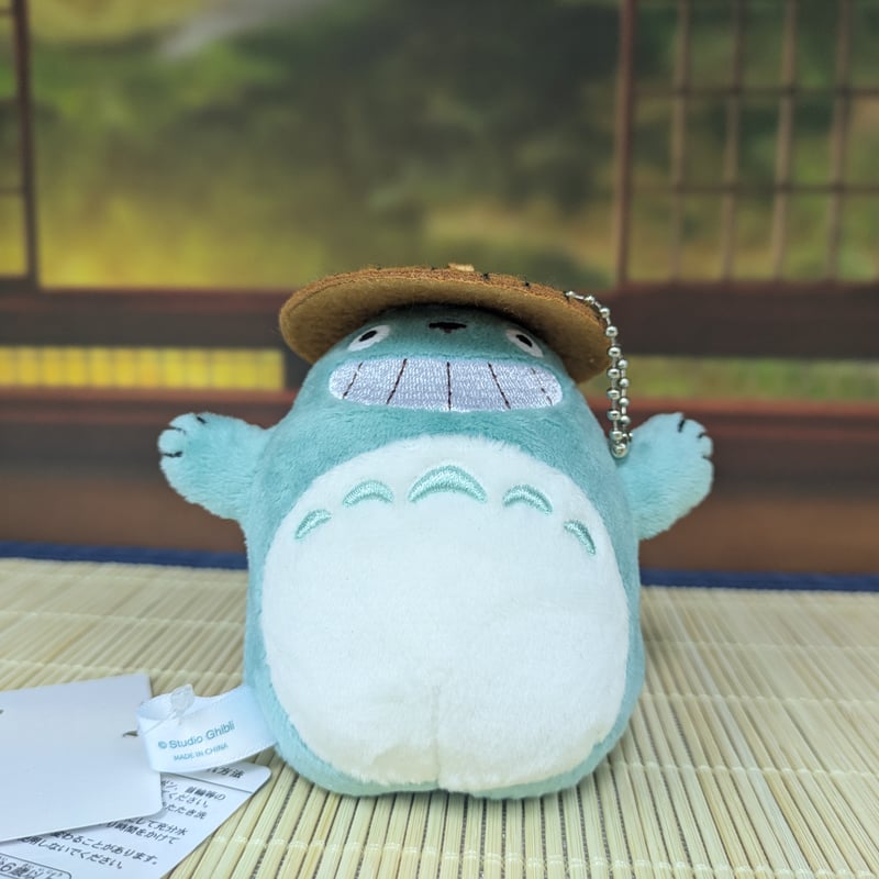 【廃版タグ付き】　となりのトトロ 絵日記 ぬいぐるみ 丸太 マスコット ジブリ ジブリパーク となりのトトロ マスコット ボールチェーン どんどこ堂