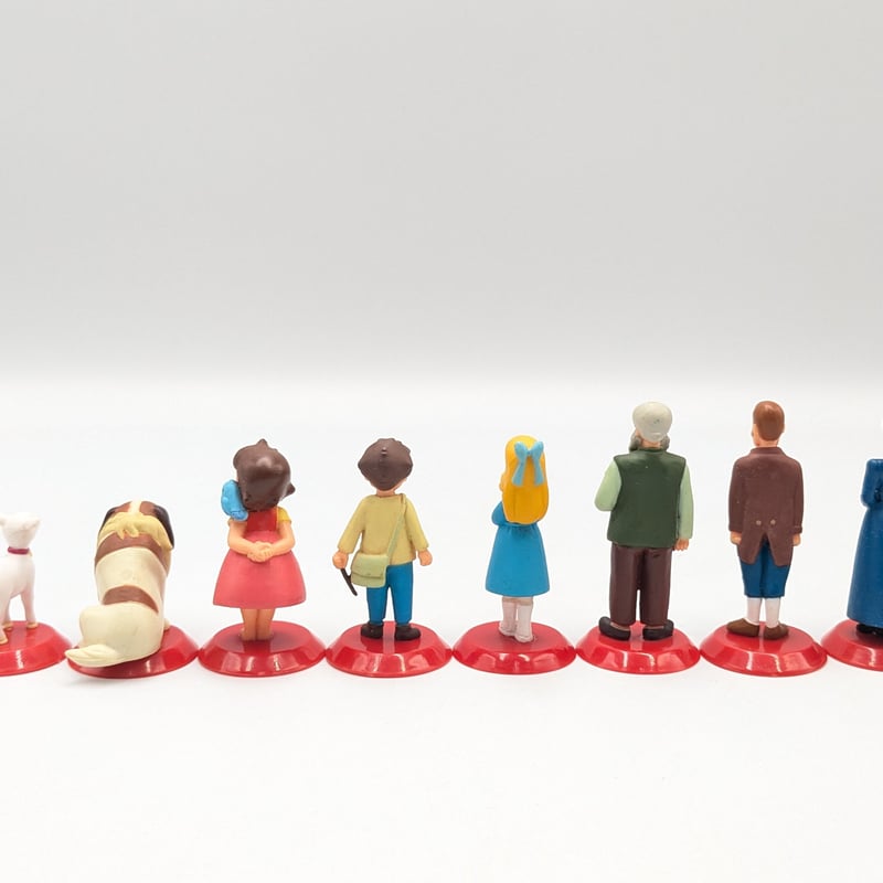 コカ・コーラ アルプスの少女ハイジ フィギュア 全8種セット 非売品