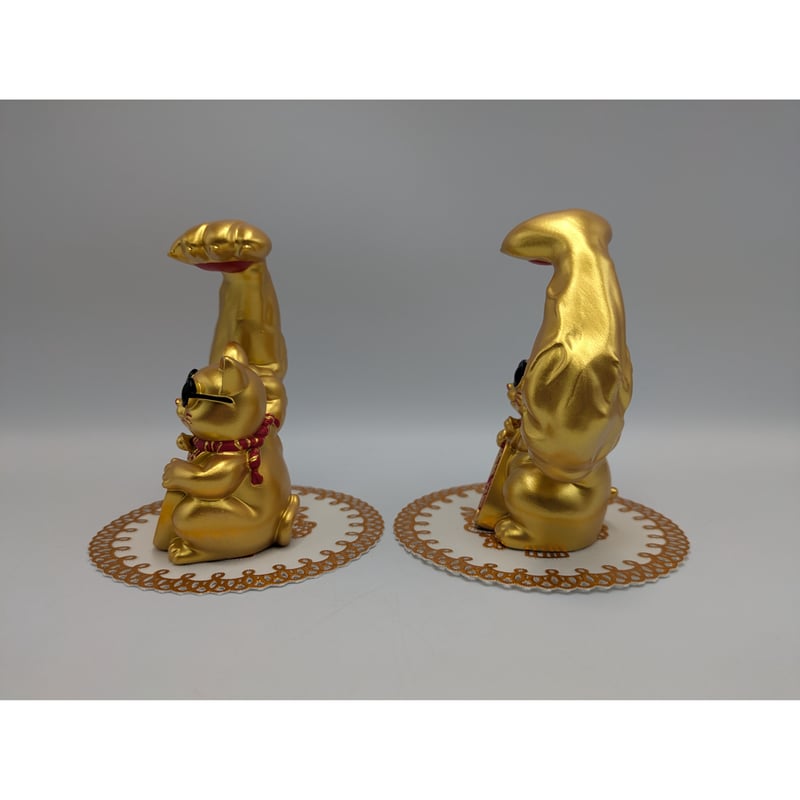 FUSULABO 招き猫 マッスル 置物 金運アップ 開運 招福 | よしつねの