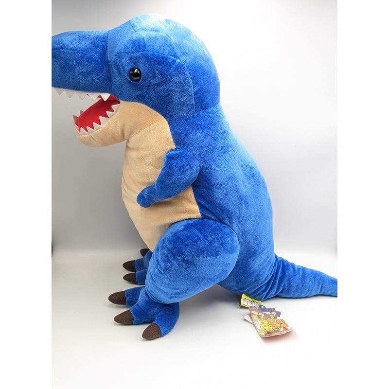 恐竜時代 肉祭りでフィバー ティラノサウルス ぬいぐるみ | よしつねの